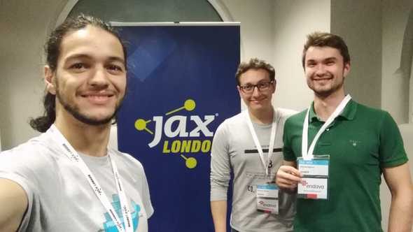 Tech team at JAX Conf